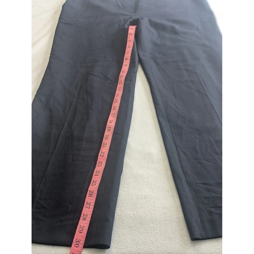 Boden Wide Leg Navy Trousers‎ Pants Sz 14 Classic Career Preppy Academia Capsule